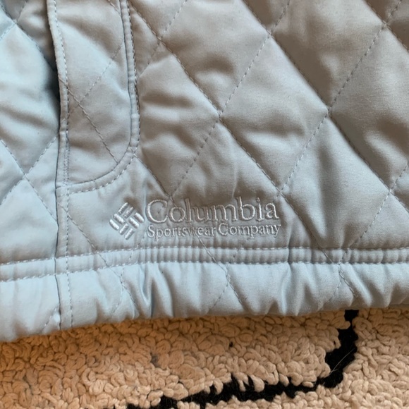 Vintage Light Blue Columbia Winter Jacket - Picture 9 of 10